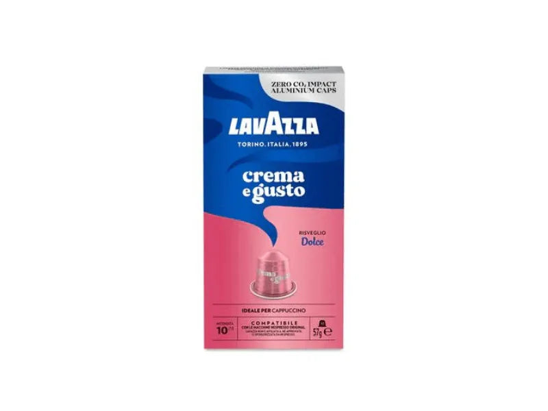 Lavazza Crema e Gusto Dolce Coffee Capsules 10 Capsules CAFELAX