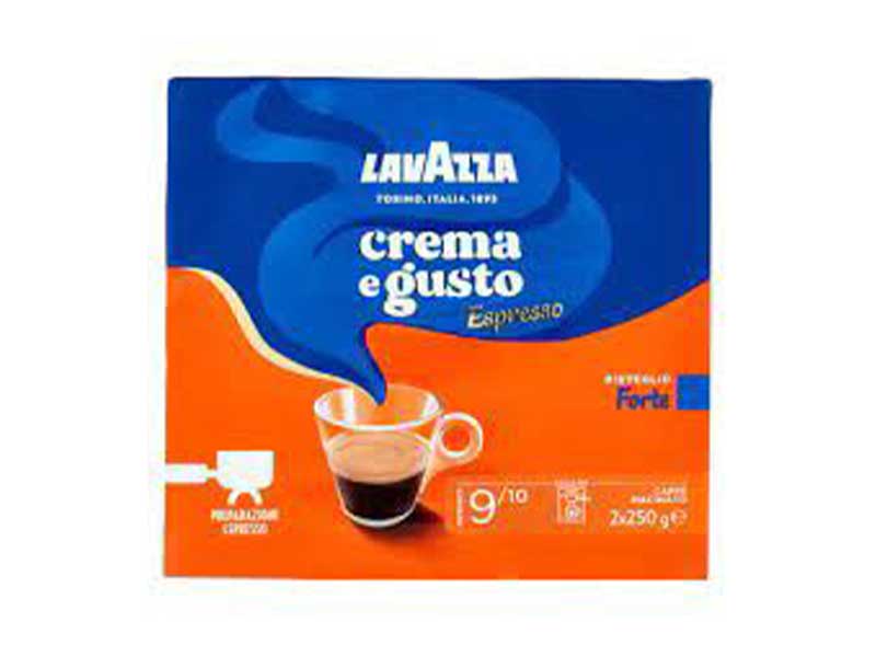 CAFFE LAVAZZA CREMA E GUSTO GUSTO FORTE 2X250GR