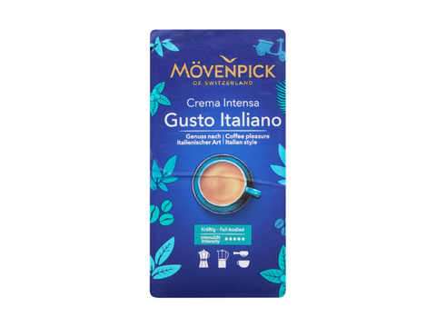 Movenpick Gusto Italiano Espresso Ground Coffee 250g