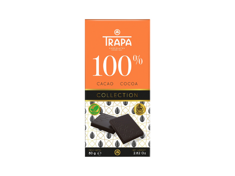 TRAPA Collection 100% cocoa 80g