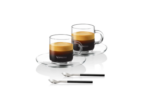 Nespresso Vertuo Espresso Set Glass Mug 40ml