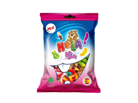 Candy Hola Mix Jelly Candy 250 gm