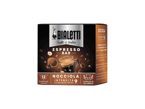 Bialetti Espresso Bar Nocciola Coffee Capsules 16 Capsules - For Bialetti Machines Only