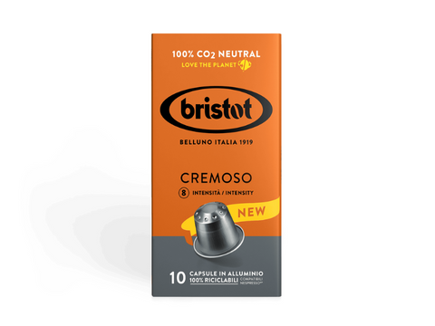 Bristot Cremoso Coffee Capsules - 10 Capsules