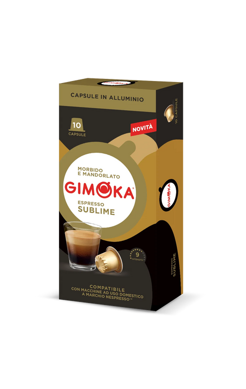 Gimoka Espresso Sublime Coffee Capsules - 10 Capsules