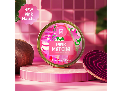 Mim and More Pink Matcha 25g