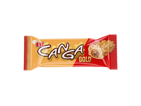 Eti Canga Gold Peanut Caramel Bar Chocolate 45g