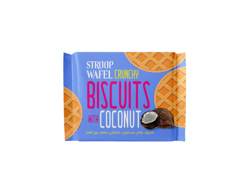 Class A Stroop Wafel Crunshy Biscuits With Cocnut 30 gm