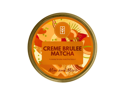 Mim and More Creme Brulee Matcha 25g