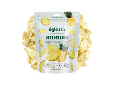 Dokuru Freeze dried Pineapple Fruit 20g - CAFELAX