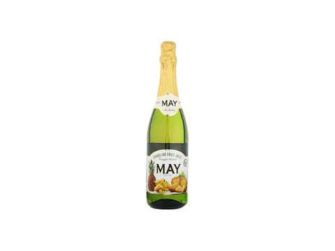 MAY GOLD Pineapple Sparkling Fruit Juice  750ML