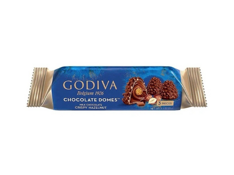 Godiva Domes Chocolate Crispy Hazelnut 30g