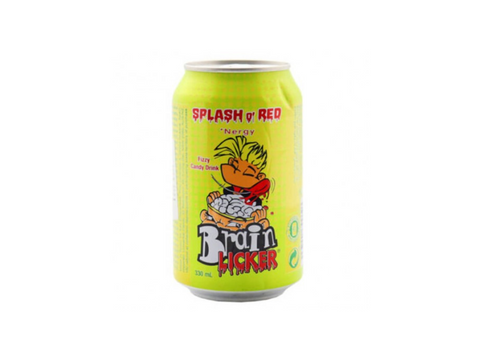 Brain Licker Spalsh  o'Red Fizzy Candy Drink 330ml