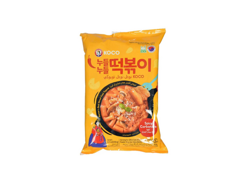 Koco Toppoki Noodle Spicy Carbonara Flavor 230g