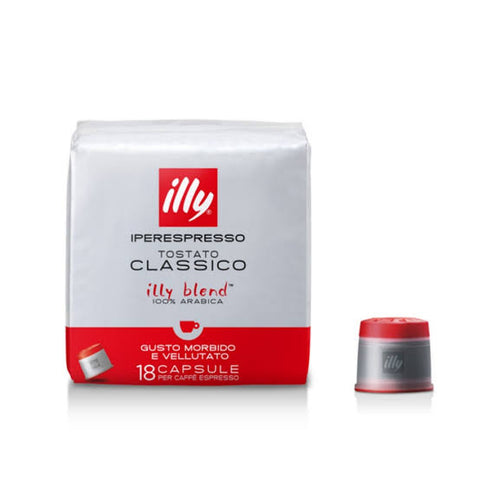 illy iperEspresso Capsules Classico Classic Roast 18 Capsules