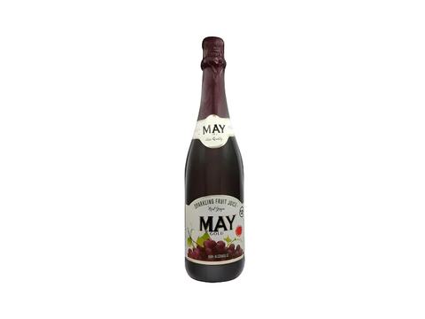 MAY GOLD Red Grape Sparkling Fruit Juice  750ml