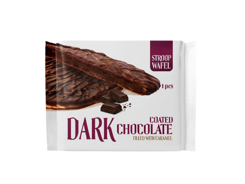 Class A Stroop Wafel Coated with Dark Chocolate 41g