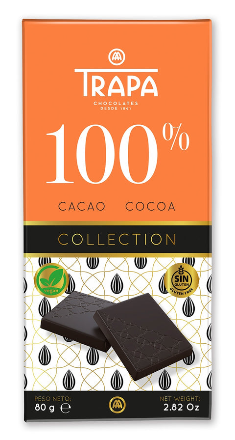 TRAPA Collection 100% cocoa 80g