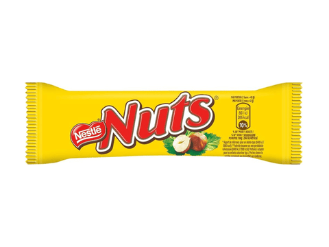 Nestlé Nuts Chocolate Bar with Nut and Caramel 42g