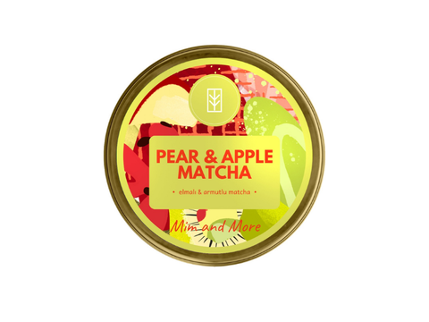 Mim and More Pear & Apple Matcha 25g