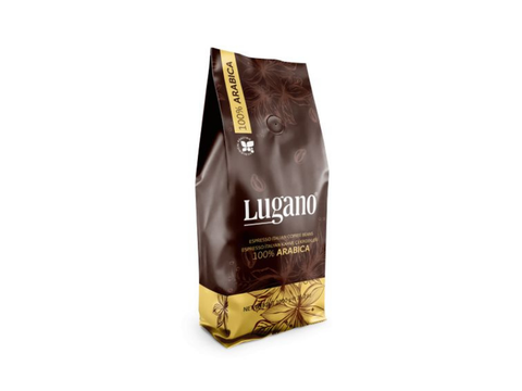 Lugano Arabica Whole Beans Coffee 1 Kg