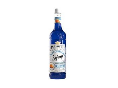 Manutti Blue Curacao Syrup 1L