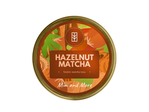 Mim and More Hazelnut Matcha 25g