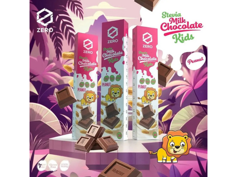 Zero Kids Stevia Dark Chocolate With Peanut 25g