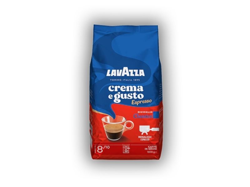 Lavazza Crema E Gusto Classico Espresso Whole Beans Coffee 1Kg – CAFELAX