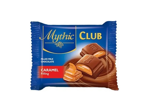 Mythic Club Milk Chocolate With Caramel Filling 40g