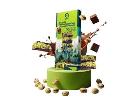 Zero Dubai Trend Chocolate - Chocolate With Pistachio Kunafa 100g