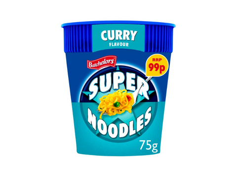 Batchelors Super Noodles Curry Flavour 75g