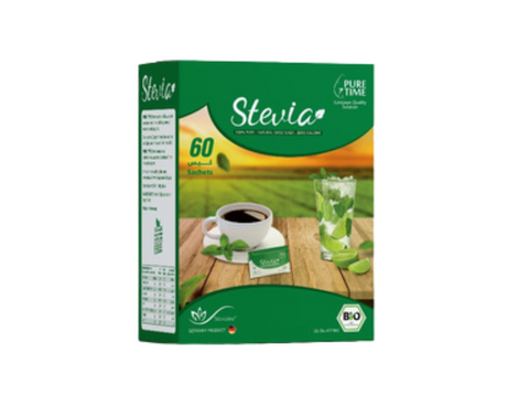 Pure Time Stevia Sweetener 60 Sachets