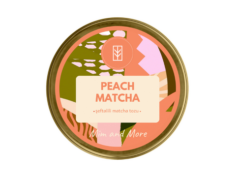 Mim and More Peach Matcha 25g