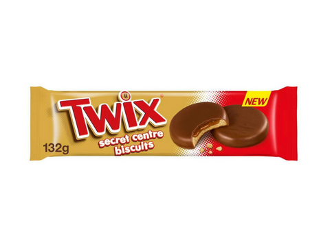 Twix secret center biscuits 132g