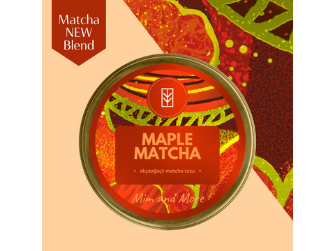 Mim and More Maple Matcha 25g