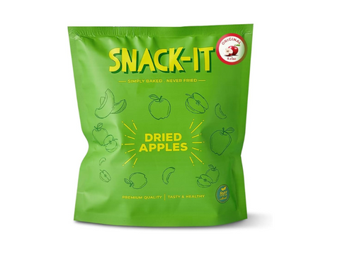 Snack-It 100% Natural Dried Apple Cinnamon 25g - CAFELAX