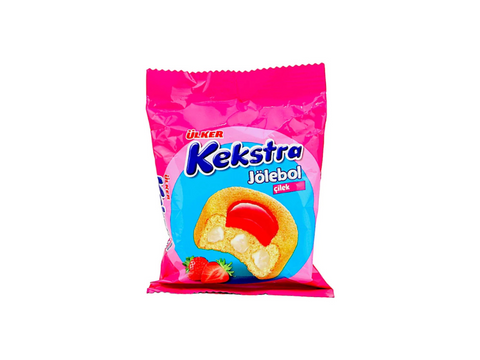 Ülker Kekstra Jölebol Cake Strawberry 40g