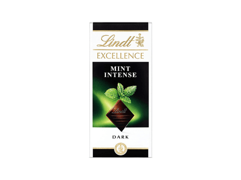 Lindt Excellence Dark Chocolate Mint Intense 100g