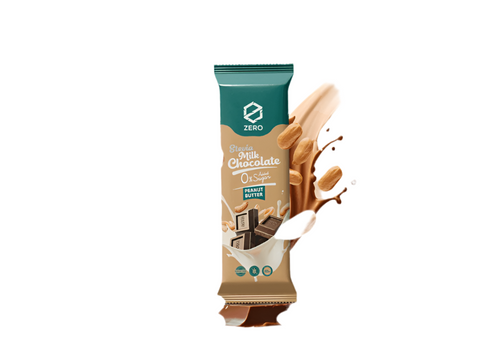 Zero Stevia Chocolate With Peanut Butter 45g