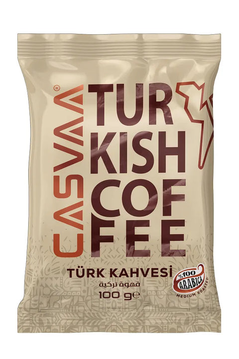 Casvaa Medium Plain Turkish Coffee 100g