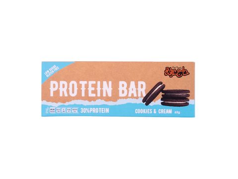 Haj Arafa Cookies & Cream Protein Bar 19g Protien - 65g