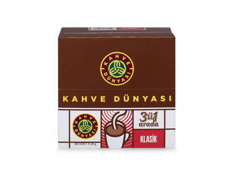 Kahve Dunyasi Instant Coffee Classic 3*1 - 1 Sachet