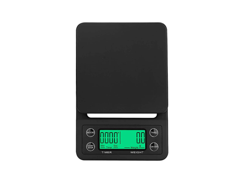 Digital Drip Coffee Scale With Timer Up To 3 kg/0.1g