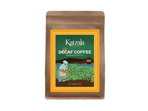 Katzala Decaf Whole Beans Coffee 250g - CAFELAX