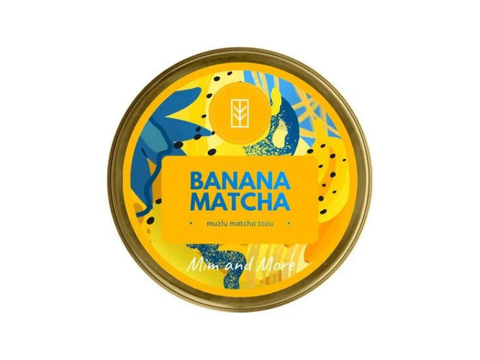 Mim and More Banana Matcha 25g