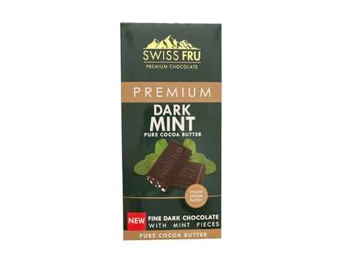 Swiss Fru Premium Dark MInt 80g