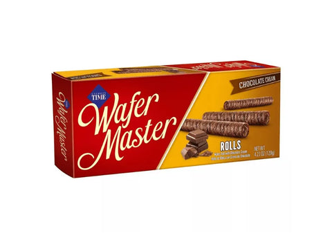 Time Master Master Chocolate Cream Rolls 65g - CAFELAX