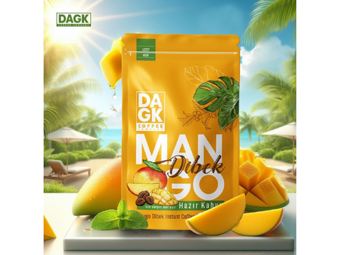 Dagk Dibek Instant coffee with Mango Flavored 150g