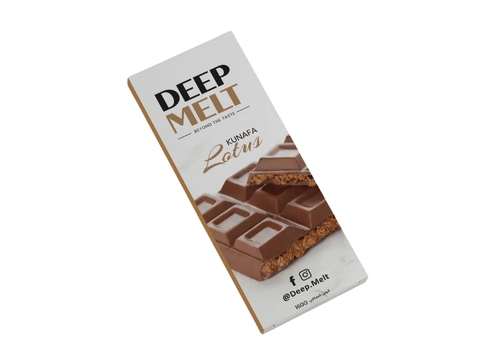 Deep Melt Kunafa Lotus Chocolate 160g